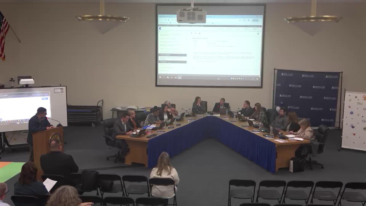 January 12, 2026 - School Board Meeting