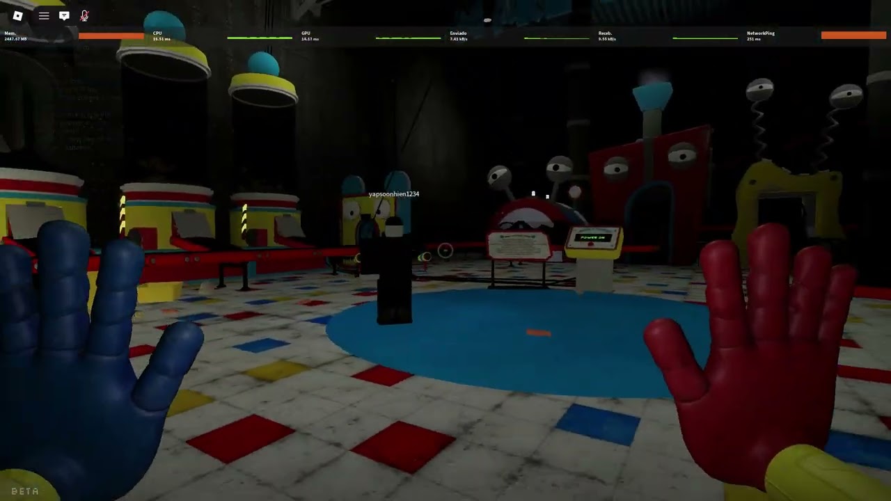 *Playing Roblox Poppy Newtime*
