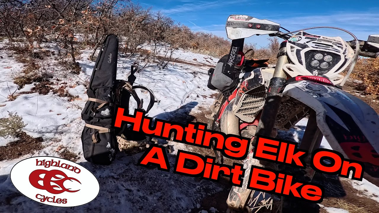 ELK HUNTING OFF OF A DIRT BIKE | COLORADO ELK HUNT | HOW DO YOU CARRY A RIFLE ON A DIRT BIKE