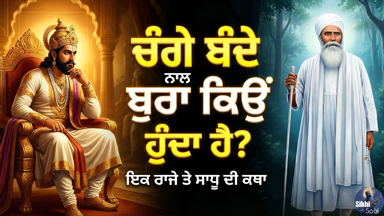 ਚੰਗੇ ਬੰਦੇ ਨਾਲ ਬੁਰਾ ਕਿਉਂ ਹੁੰਦਾ ਹੈ? || ਇਕ ਰਾਜੇ ਤੇ ਸਾਧੂ ਦੀ ਕਥਾ || ਬਚਨ ਬਾਬਾ ਨੰਦ ਸਿੰਘ ਜੀ || Sikhi Soul