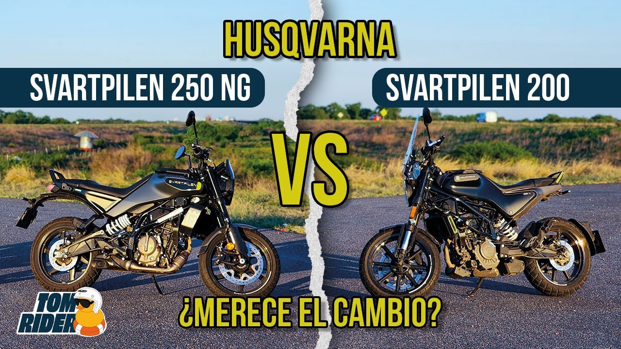 NUEVA SVARTPILEN 250 NG vs SVARTPILEN 200 | Husqvarna hizo una moto nueva, y mucho mejor🔥