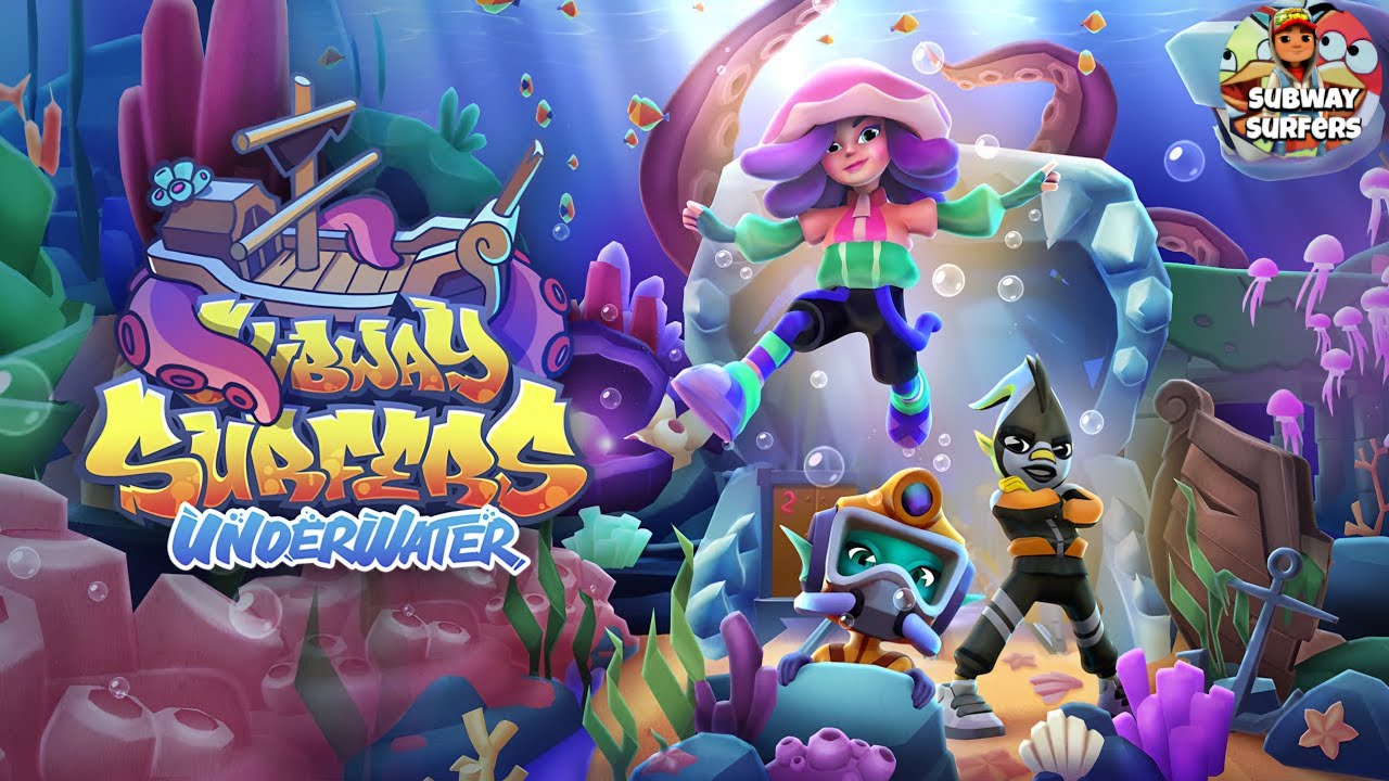 Subway Surfers Underwater 2024 Music 1 Hour