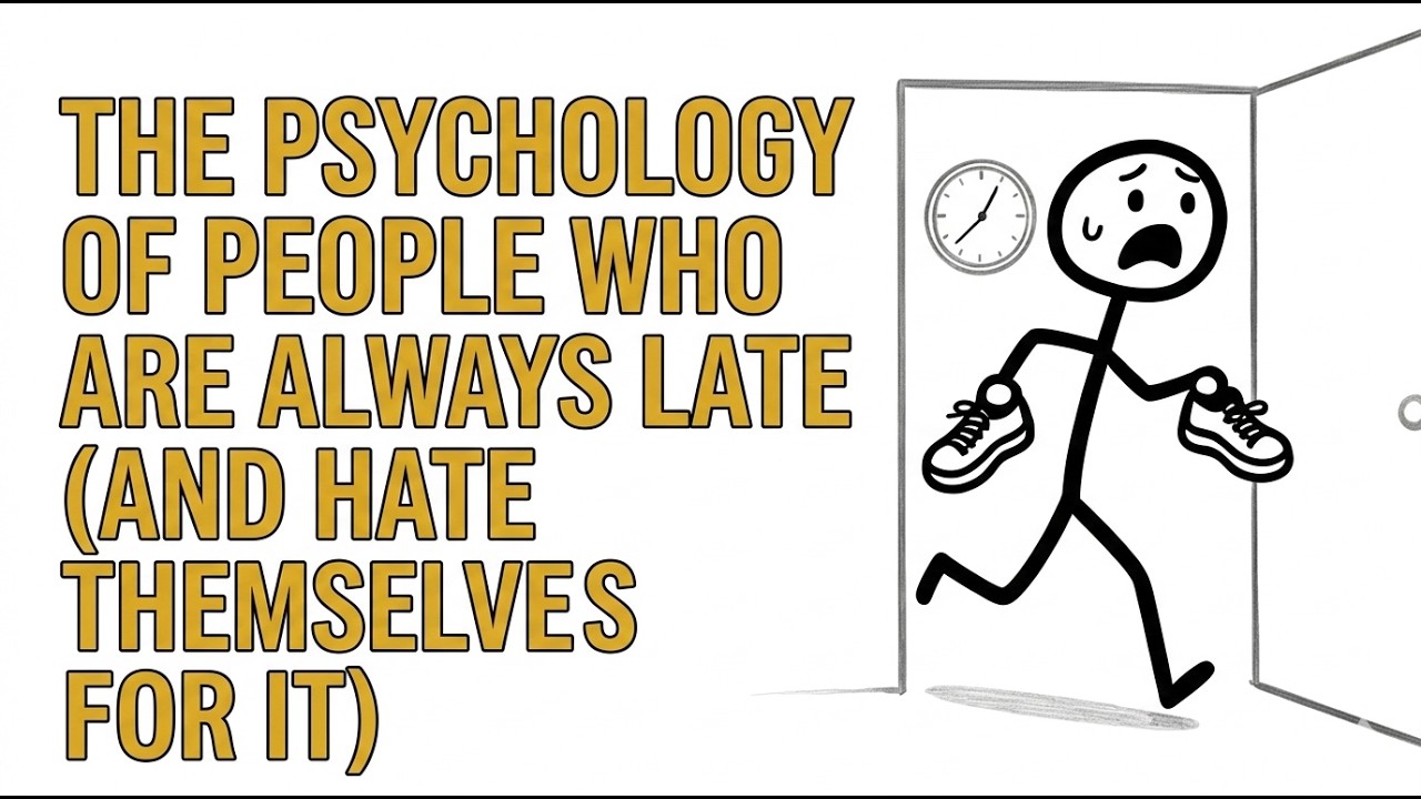 You feel ashamed that you are always late, but you keep doing it again and again.