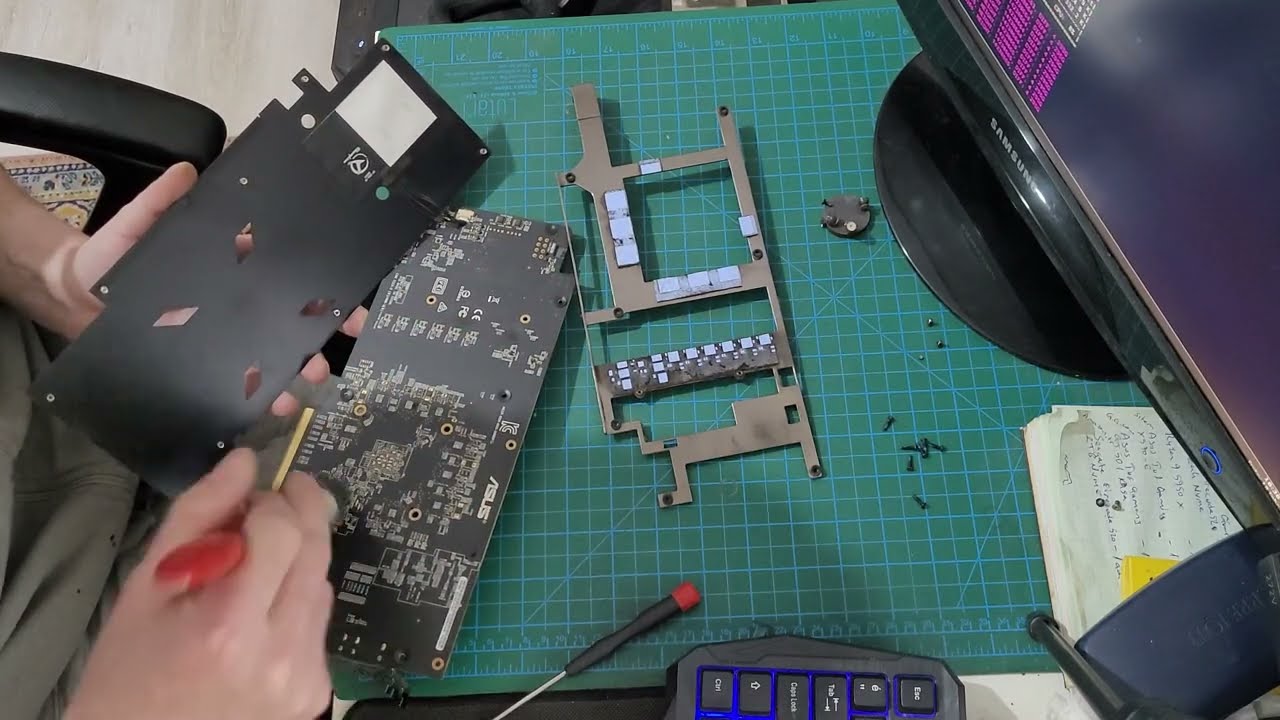 Asus RX580 Rog Strix Thermal Care and Cleaning