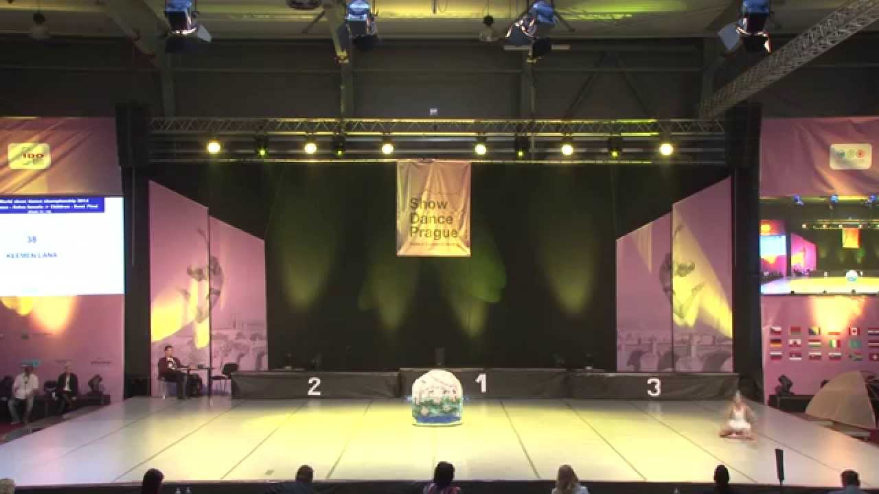 Lana Klemen Show dance Praga 2014
