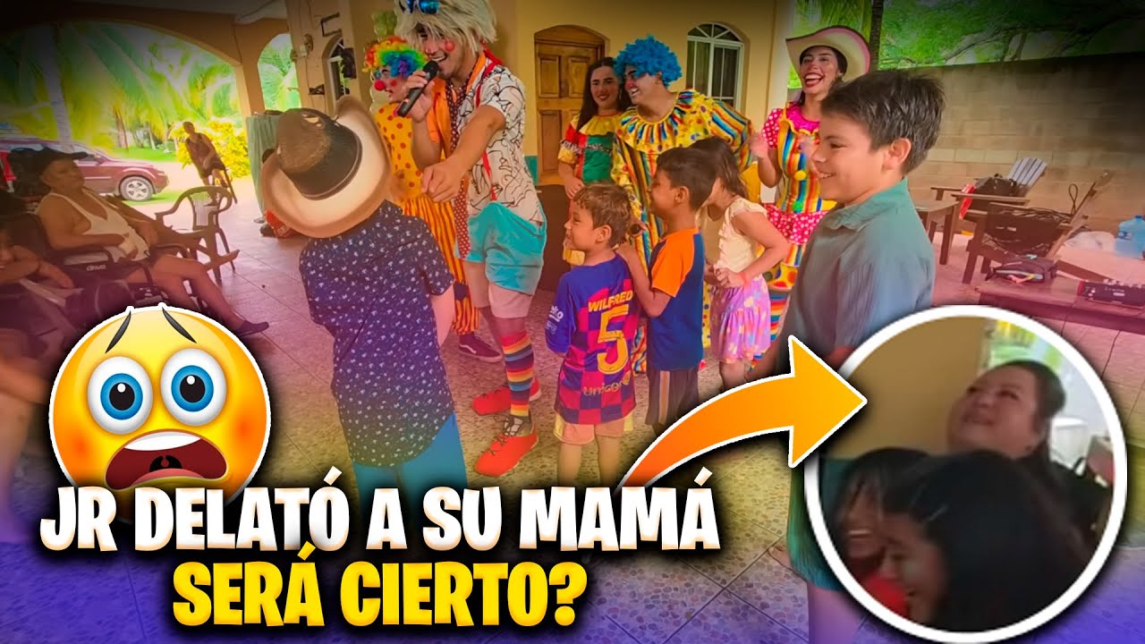 El payaso le sacó una verdad a este niño sobre su mamá 😱