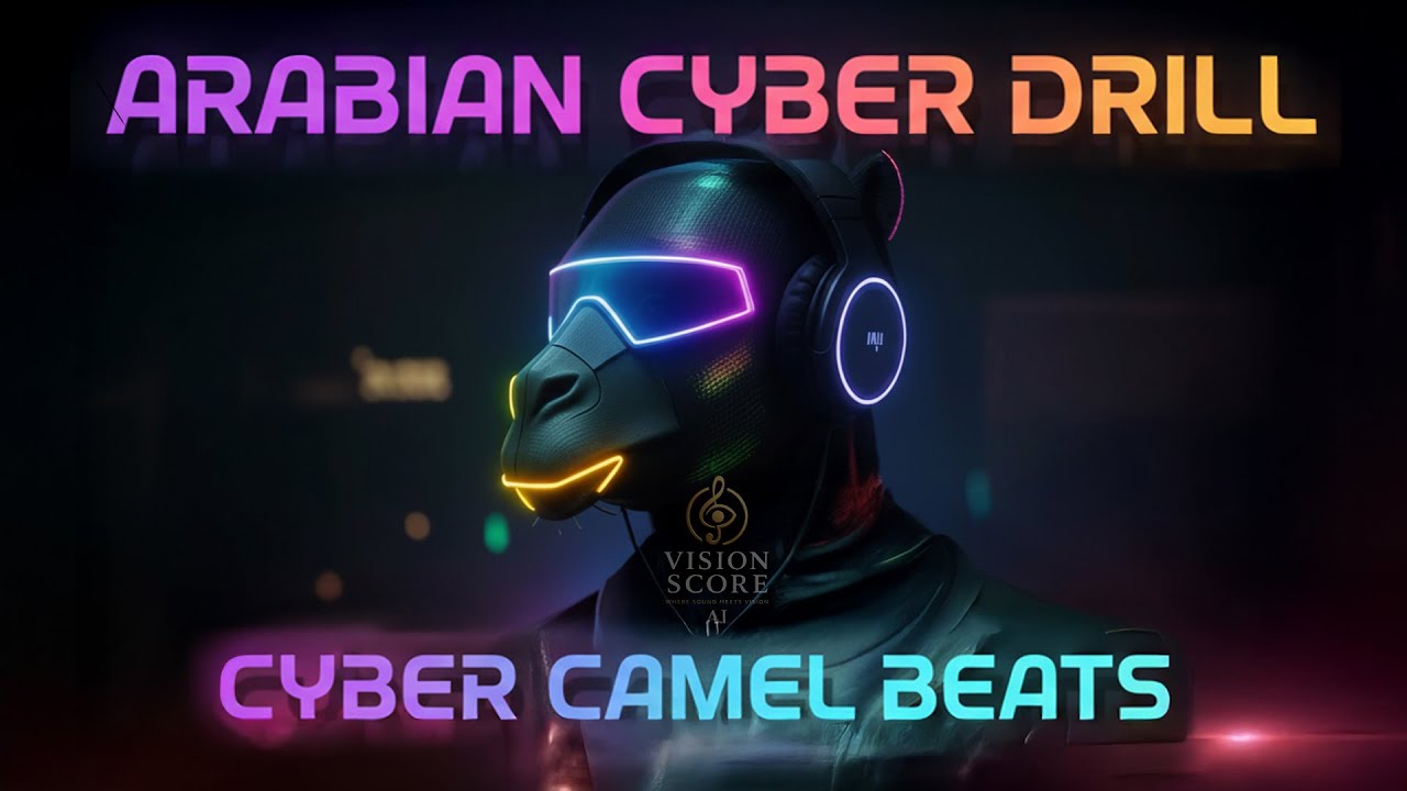 Arabian Cyber Drill 🐪 | Cyber Camel Beats | 2H Futuristic Arabic Cyberpunk Music Visuals