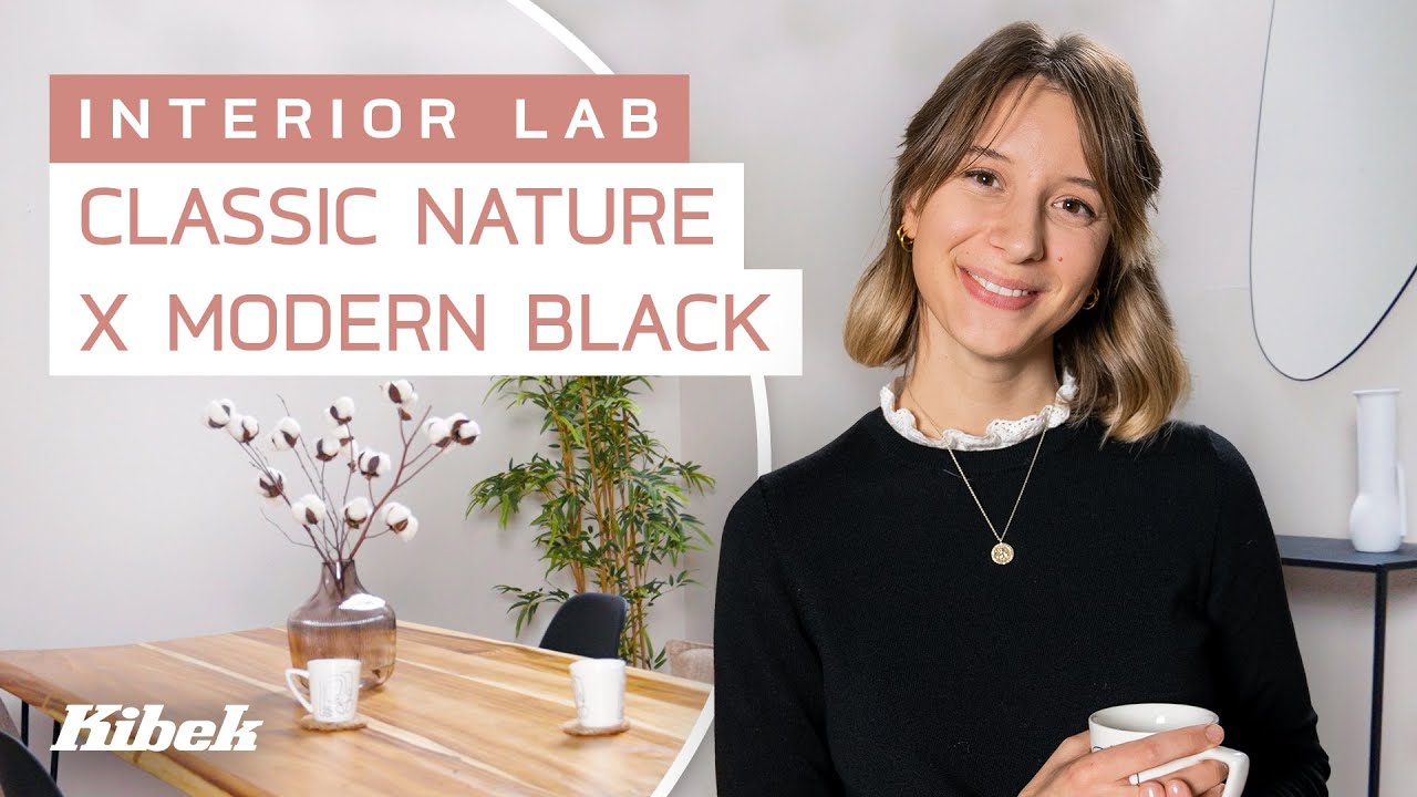 Classic Nature & Modern Black f&uuml;r Flur & Essbereich I Kibek Interior Lab