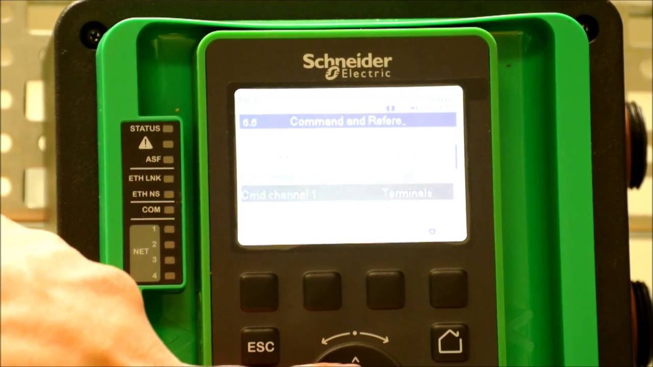 Configuring a Command Switch on Altivar Process 630 & 930 Drives | Schneider Electric Support