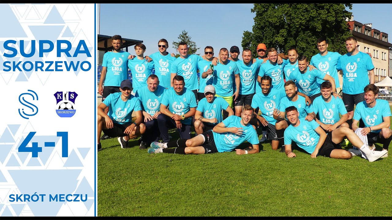 Supra Kwidzyn - KS Skorzewo - Skrót spotkania 34 kolejki