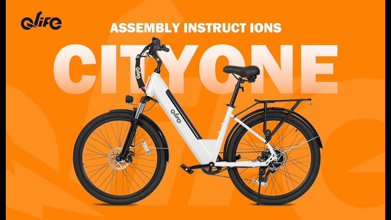 Qlife Cityone 2.0 Ebike Assemble