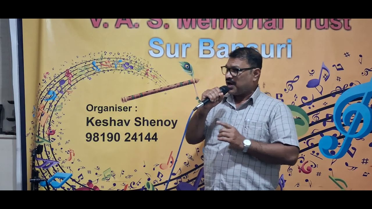 AKELA GAYA THA MAI - ANAND GAIKWAD-01-02-2026-YUJ STUDIO, WORLI-SUR BANSURI-CONTACT: 9819024144