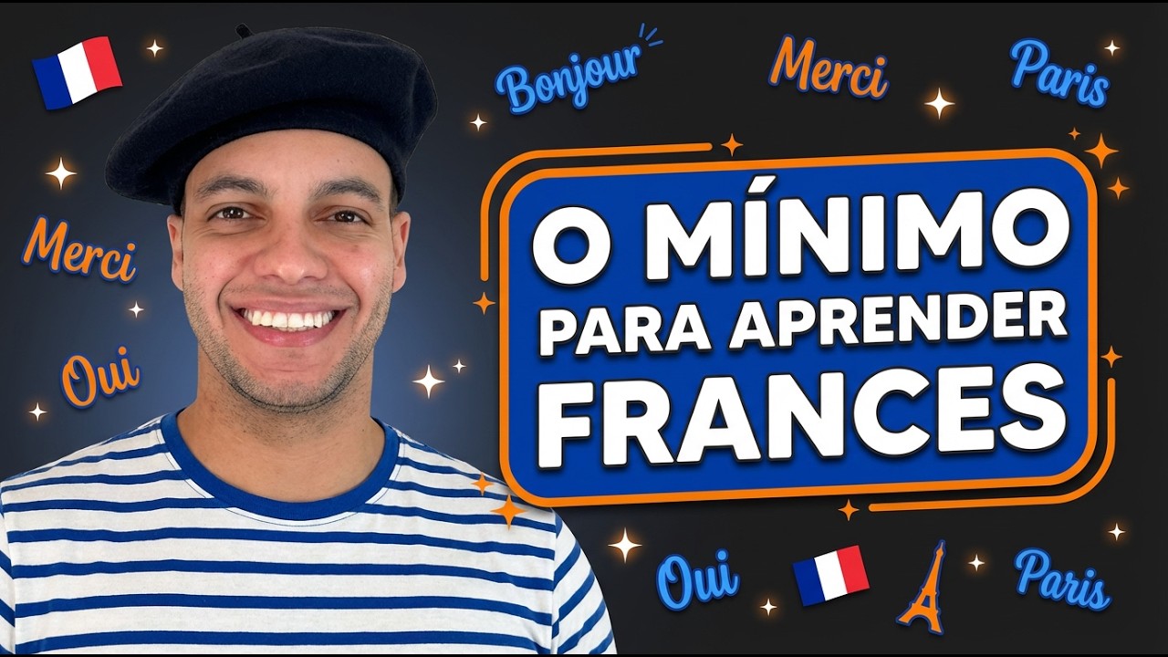 O Mínimo Que Você TEM QUE Fazer Pra Aprender FRANCÊS Rápido! (Faça ISSO Agora e Saia na Frente)