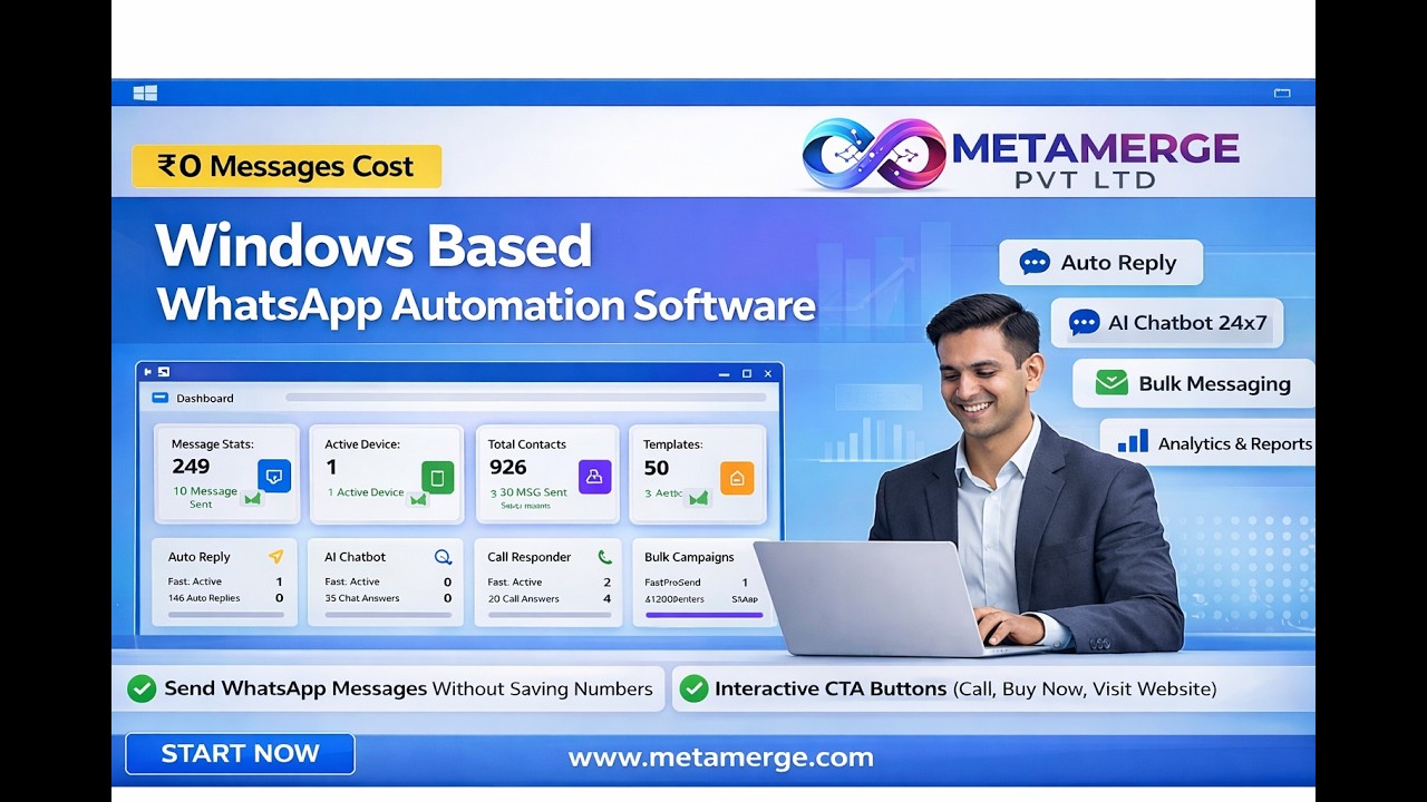 WhatsApp Automation + CRM Tool for Windows | Complete Walkthrough