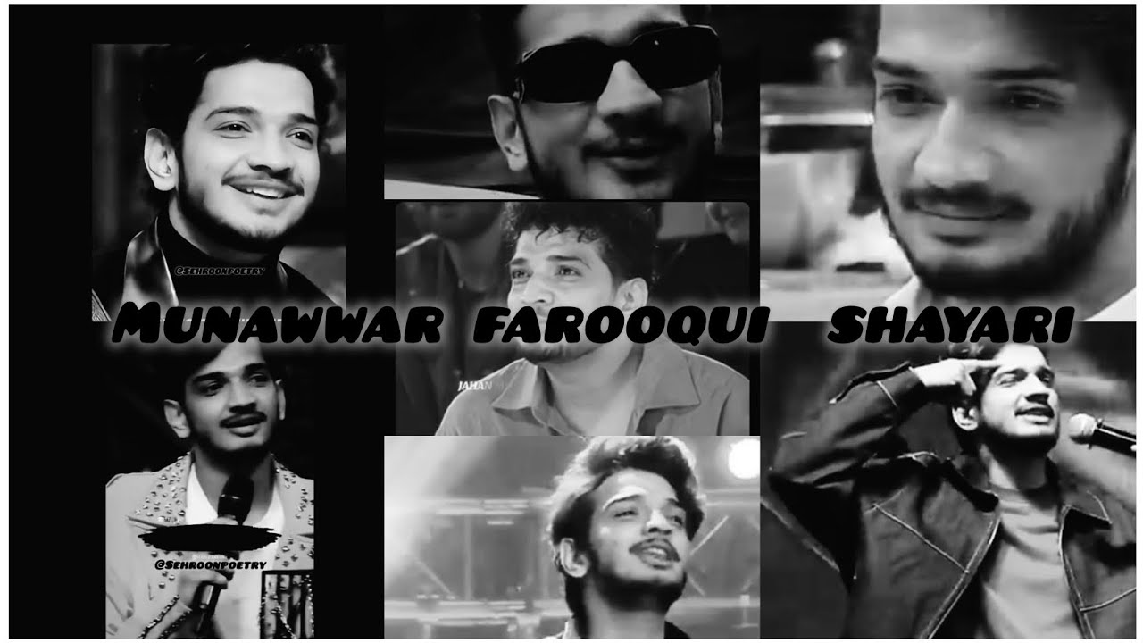 💔🎙️💫 Best of Munawwar Farooqui Shayari | Emotional & Heart Touching Lines #munawarfaruqui
