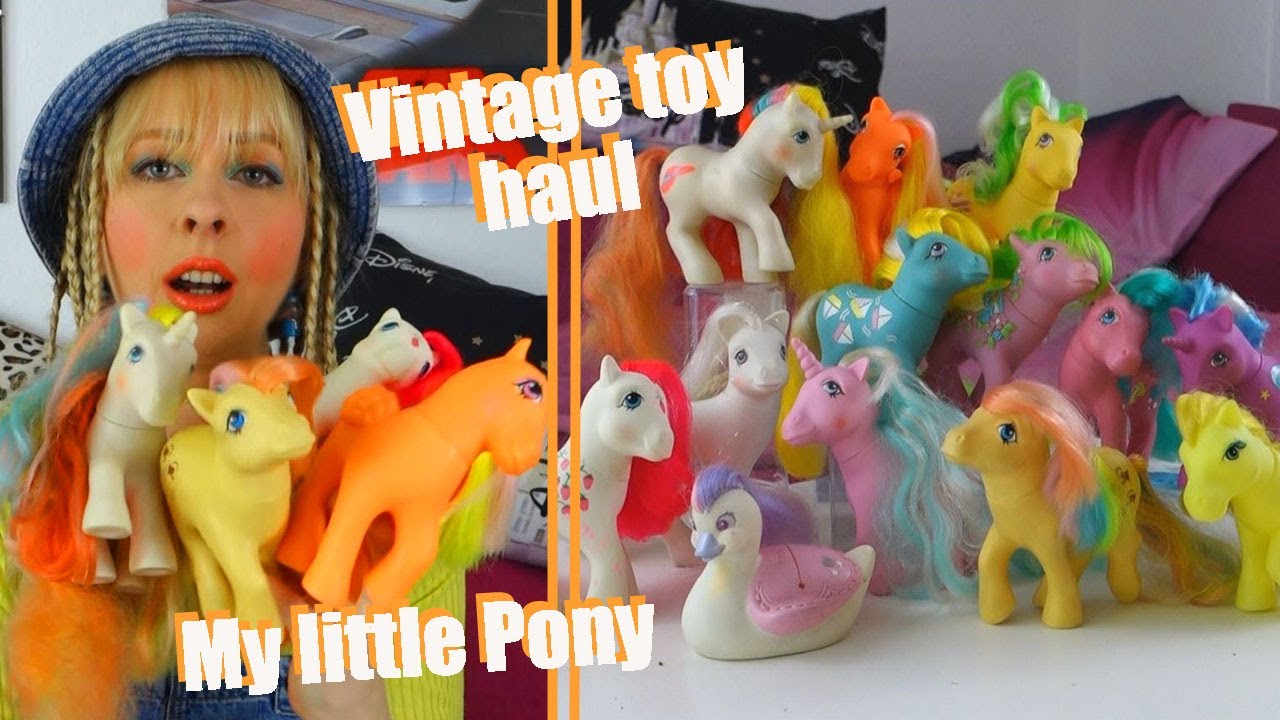 Vintage My Little Pony haul - G1 MLP + Keypers