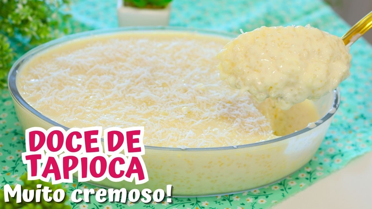 SOBREMEMESA MAIS RÁPIDA QUE VOCÊ JÁ VIU - CREME DE TAPIOCA -SUPER CREMOSA -FESTA JUNINA-DIKA DA NAKA