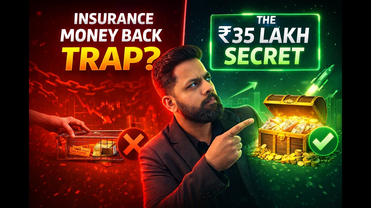 Pure Term Insurance Plan vs ROP Plan Exposed🔥 ₹25 Lakh Mistake? Real Calculation Explained!