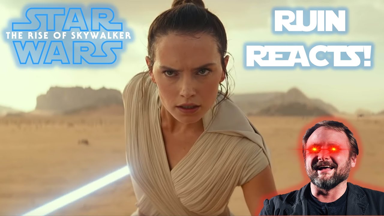 Ruin Johnson reacts to the Episode IX trailer!