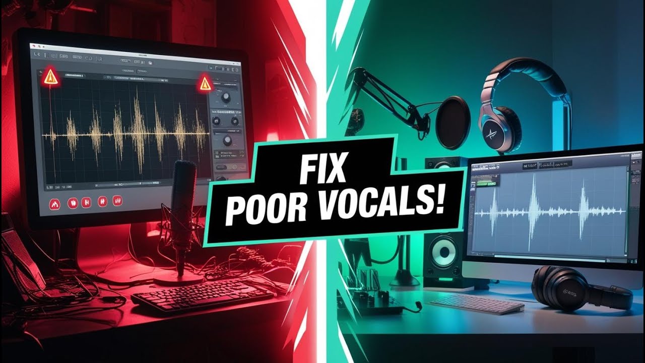 How to Make Bad Vocal Recordings Sound Better in a Mix