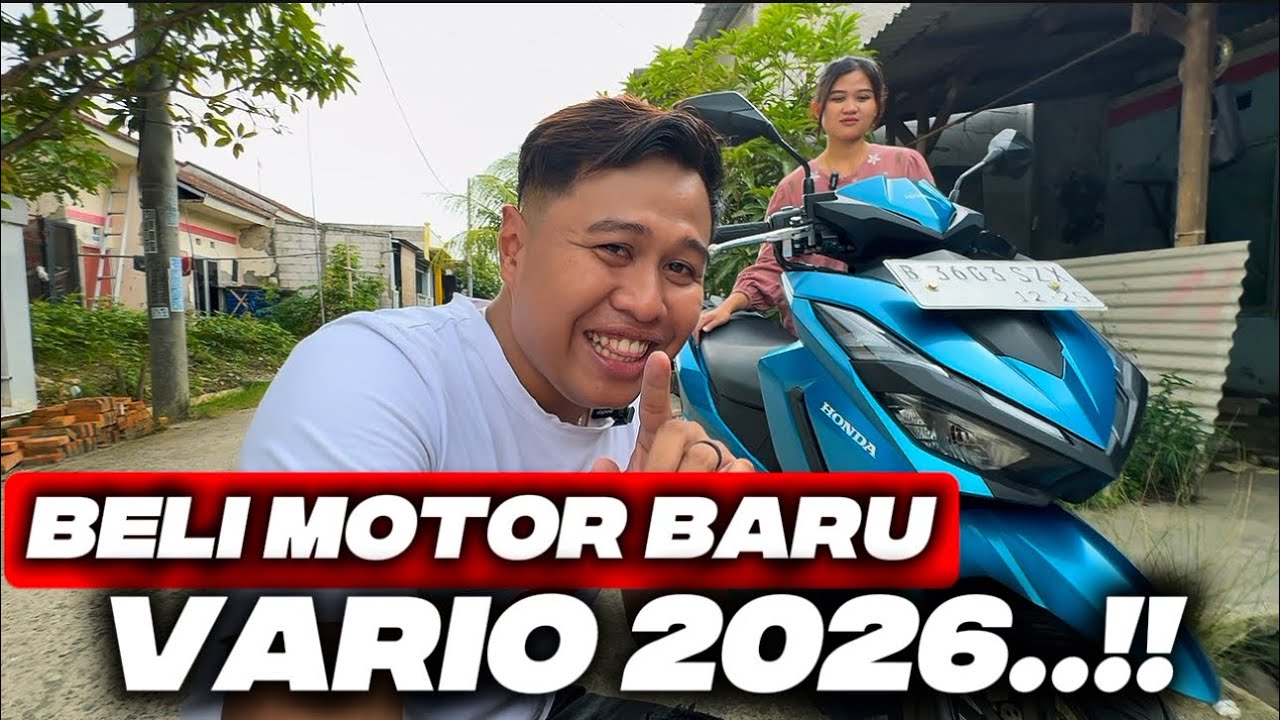 LIAT REAKSI ISTRI KETIKA BELI MOTOR BARU LAGI ‼️VARIO 125 2026..