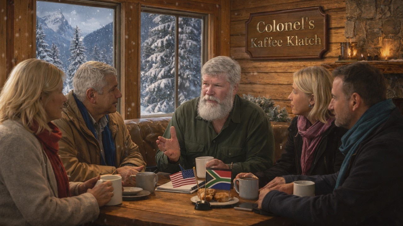 Colonel's South African Refugee Kaffee Klatsch | 15 Mar 2026