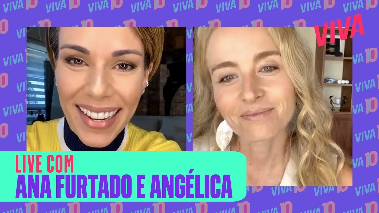 Ana Furtado e Angelica conversam sobre a série Caça Talentos | Live | VIVA 10 Anos