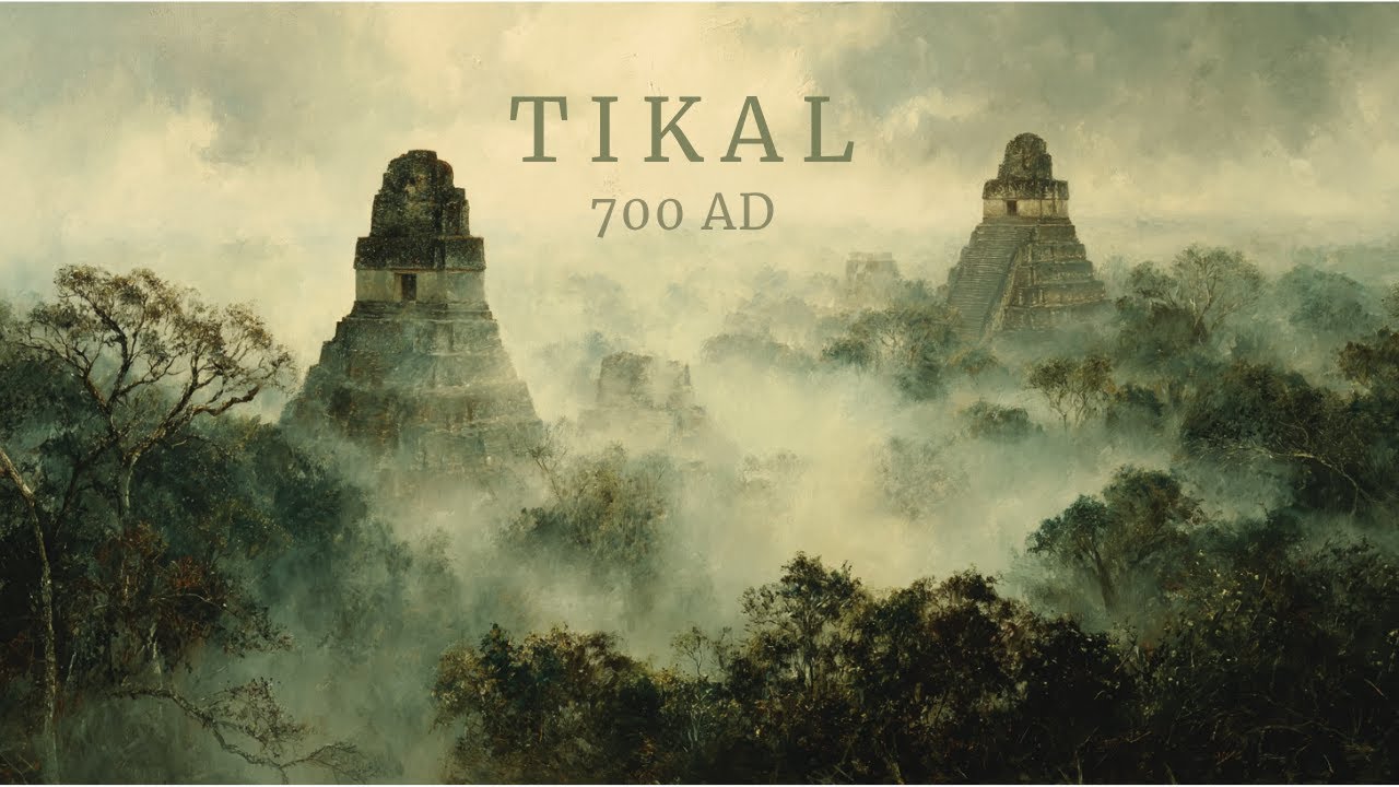Tikal 700 AD - Ancient Maya Jungle Ambient | Lost Civilization Sounds (1 Hour)