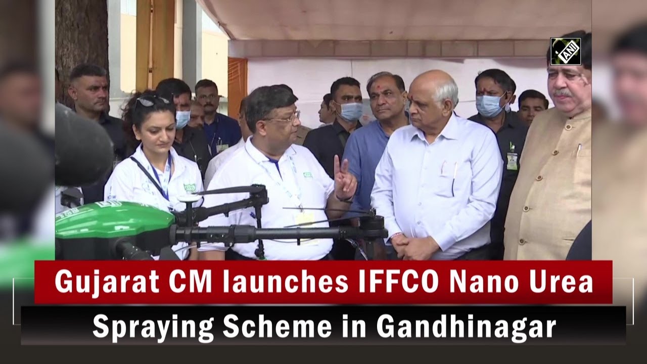 Gujarat CM launches IFFCO Nano Urea Spraying Scheme in Gandhinagar