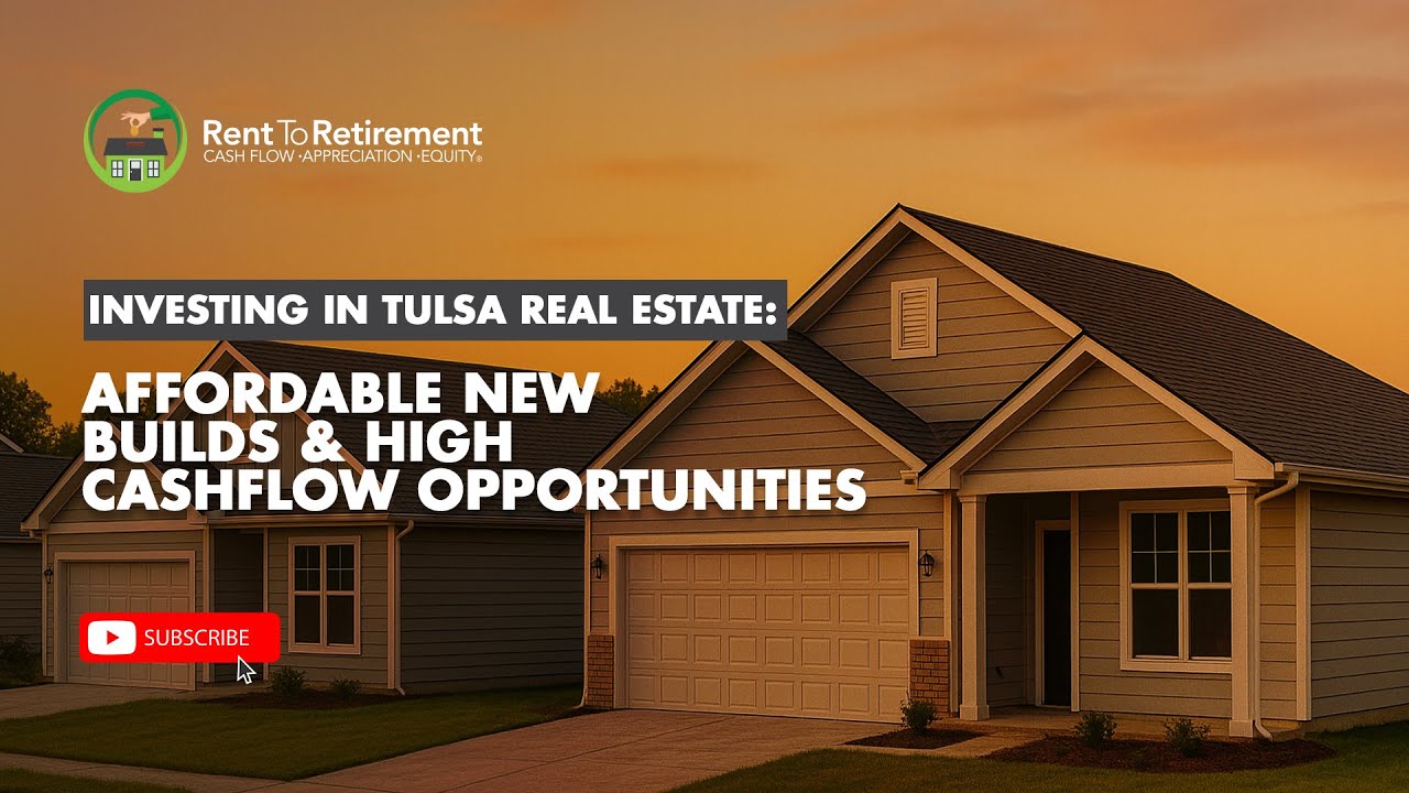 Investing in Tulsa Real Estate: Affordable New Builds & High Cashflow Opportunities