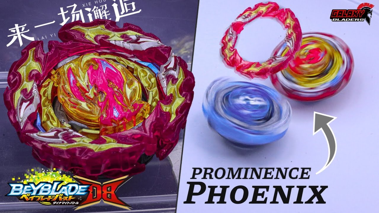 ¡EL BEYBLADE LANZA PROYECTILES! PROMINENCE PHOENIX.Tp.MUn-10 Review | Beyblade Burst Dynamite Battle