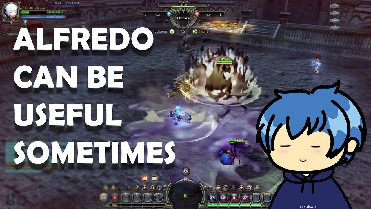 Dragon Nest Return Engineer PVP Ladder [Cap 40] 1 : 1 -  THIS IS WHAT LOW LEVEL ALFREDO CAN DO...