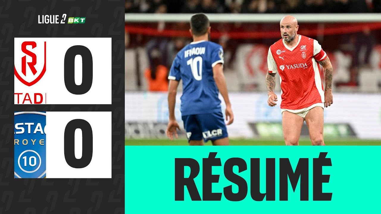 STADE DE REIMS - ESTAC TROYES (0-0) - 11&egrave;me journ&eacute;e - Ligue 2 BKT 25/26