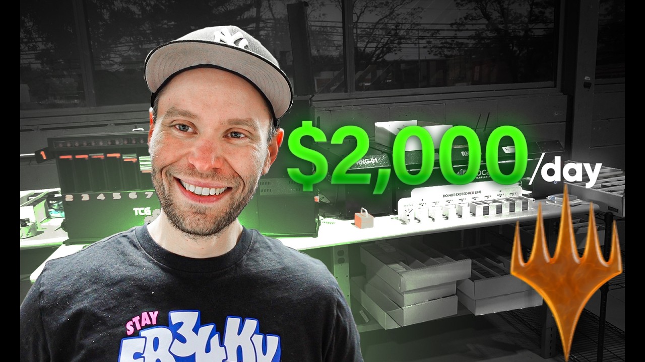 How I Make $2000 A day opening Magic The Gathering