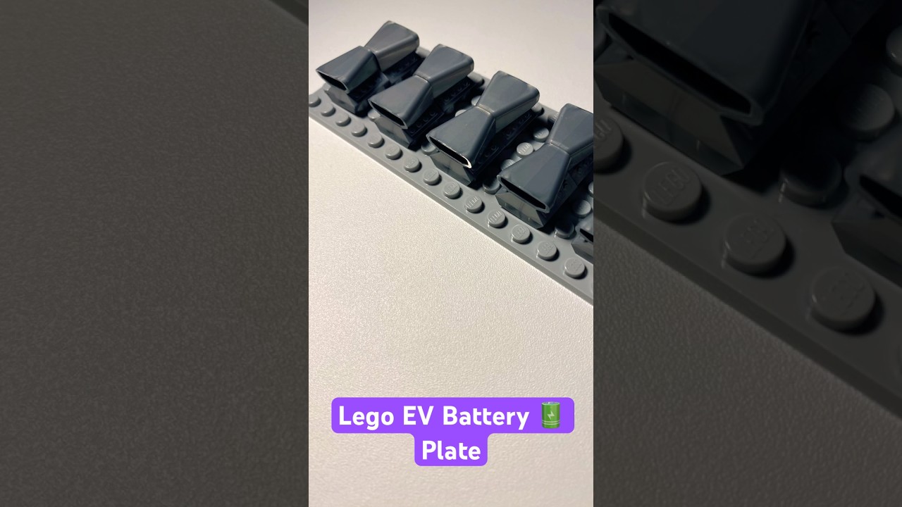 Lego EV 🔋 plate 