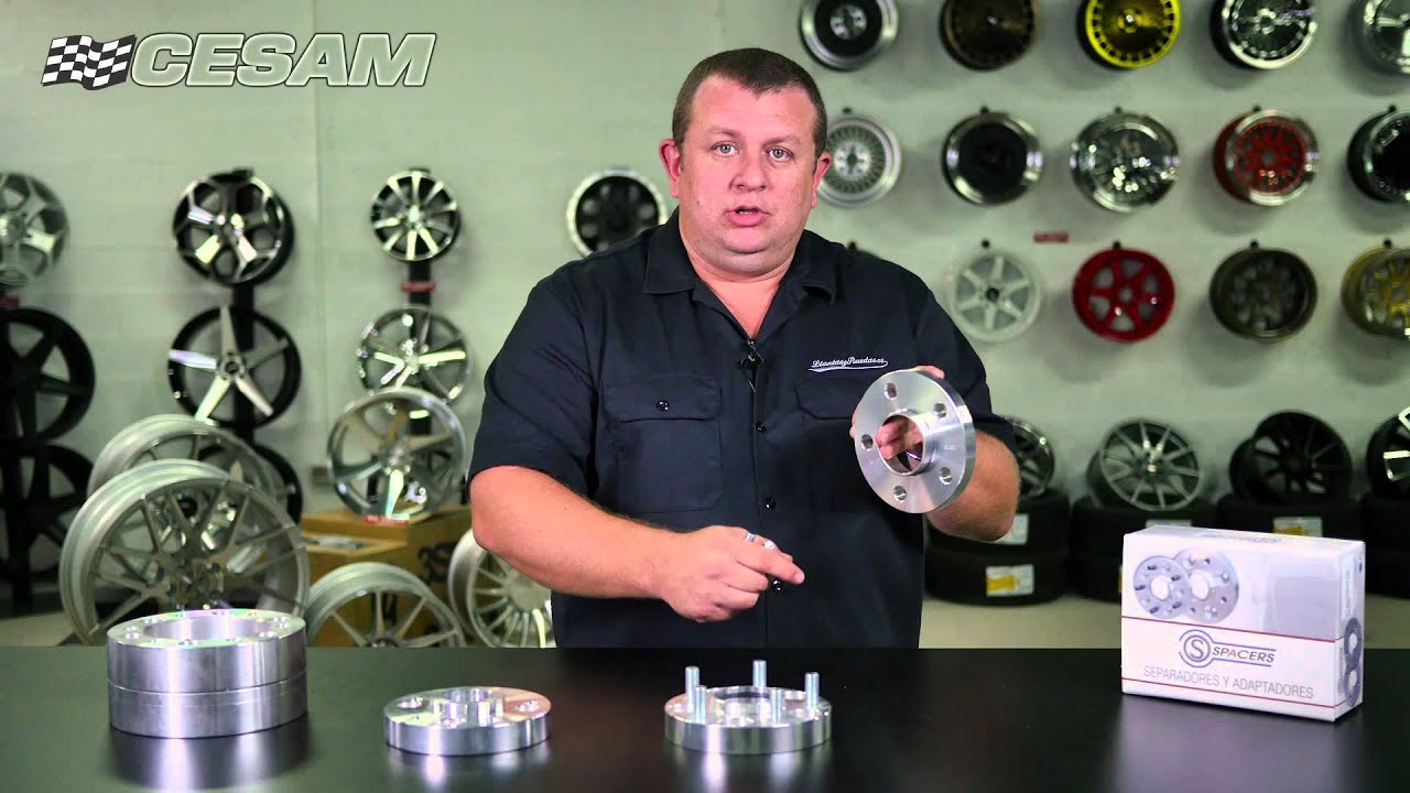 Separadores de aluminio para llantas