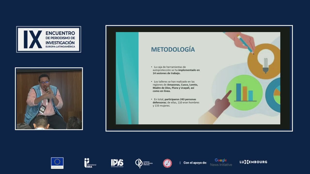IX Encuentro de Periodismo de Investigación Europa–Latinoamérica Día 2 - 2/5