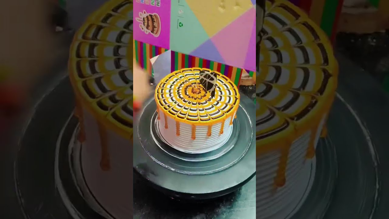 Easy cake making video 🥰🤯wait end#easybaking #cakemaking 