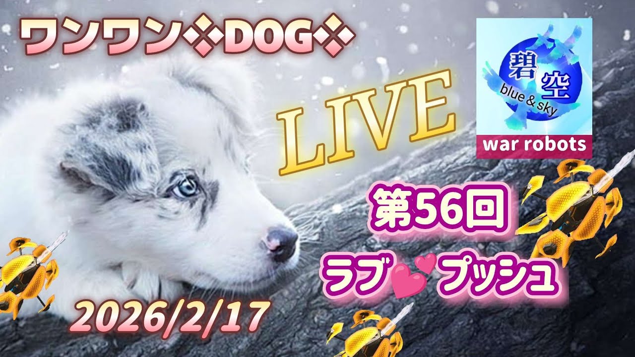 【war robots】碧空主催...第56回「ラブ💕プッシュ」