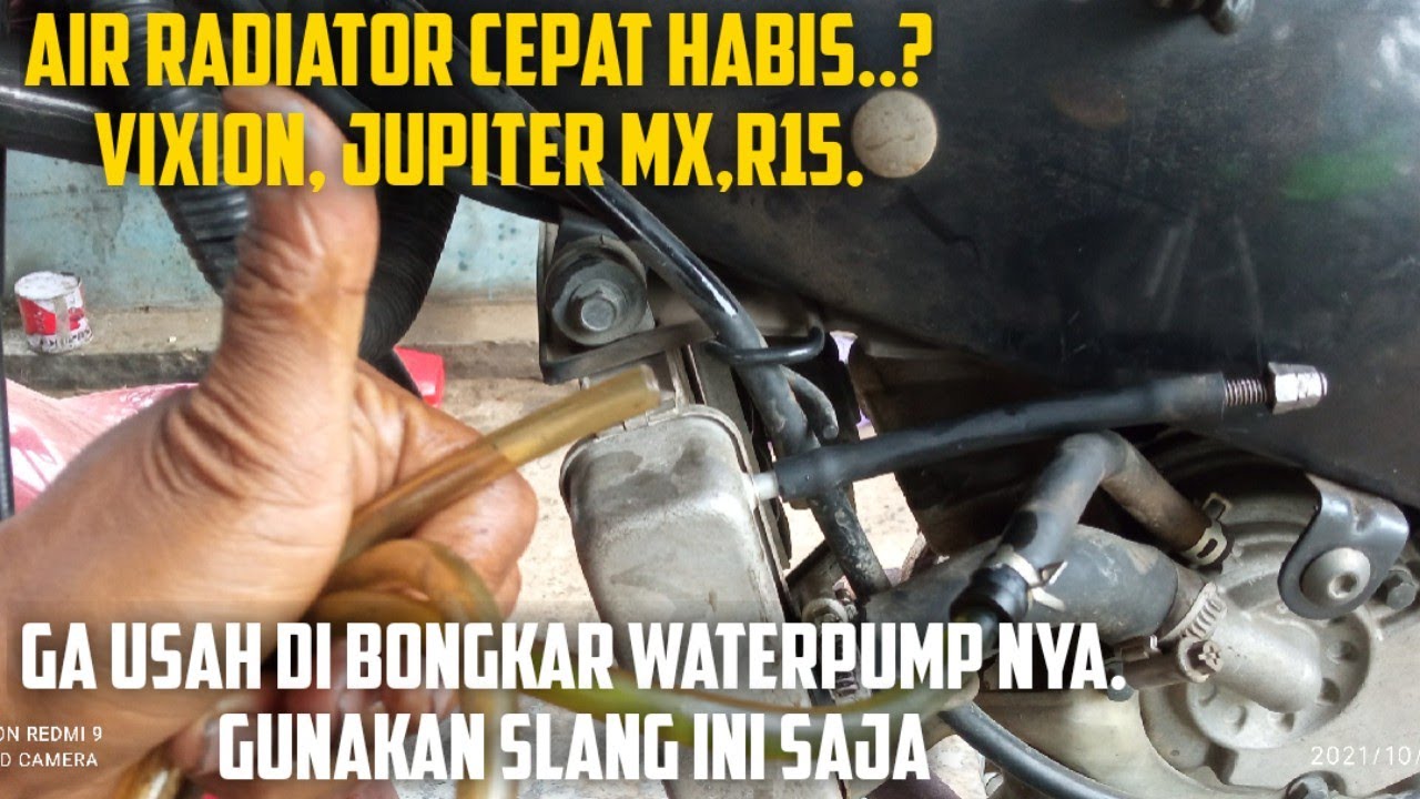 penyebab air radiator vixion cepat habis||mesin Vixion bunyi kasar
