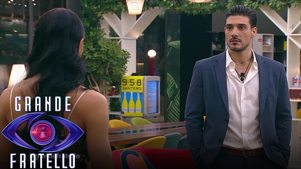Grande Fratello - Il confronto tra Shaila Gatta e Lorenzo Spolverato