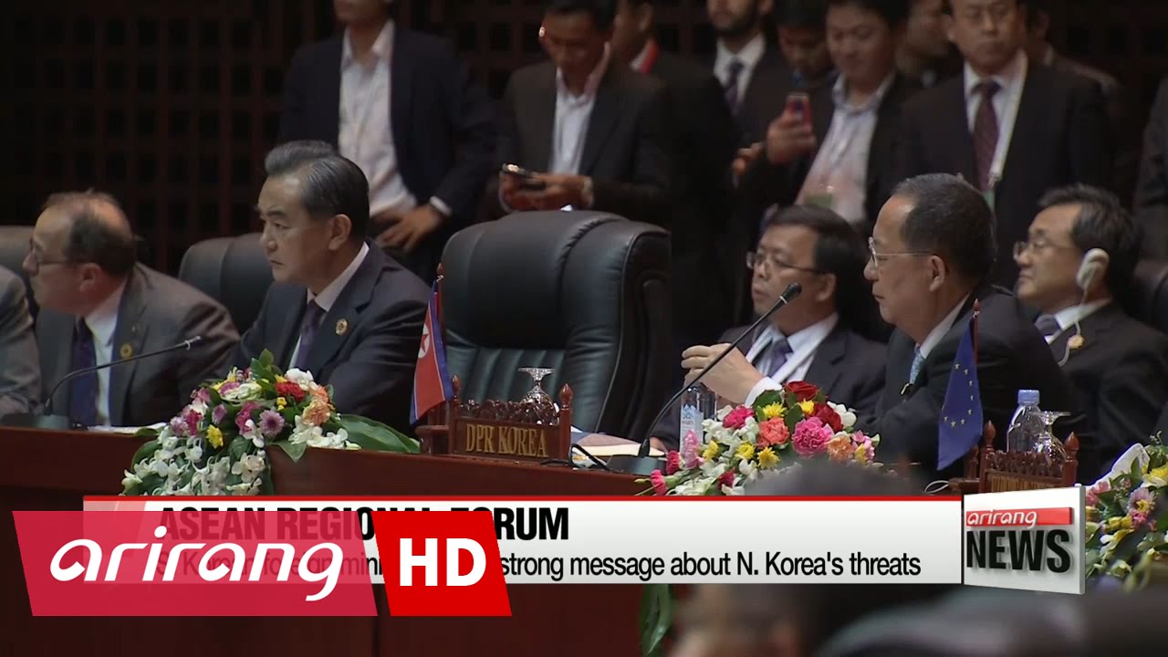 ASEAN Regional Forum wraps up with tensions remaining