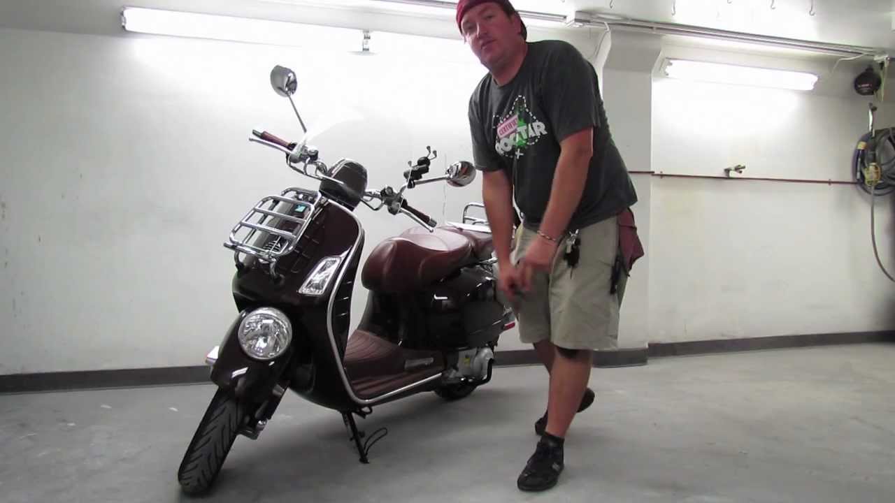 Custom Vespa GTV with Exclusive Scooterwest.com Accessories