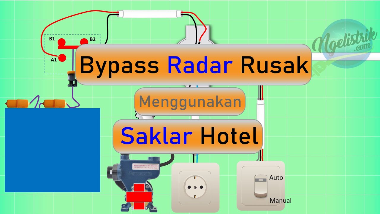 (Q&A) Bypass Sensor Radar Rusak Menggunakan Saklar Hotel