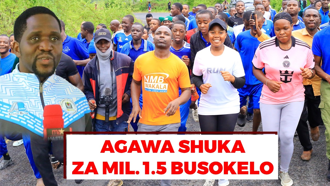 Mbunge wa Busokelo Mh. Mwalwiba Agawa mashuka Hospitali ya Kitali.