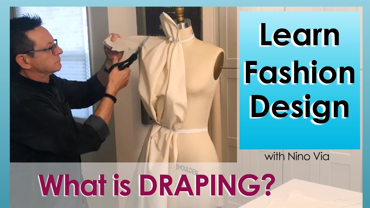 Learn Draping Skills For Fashion Design ~ Learn Online ~ Fashion Designing