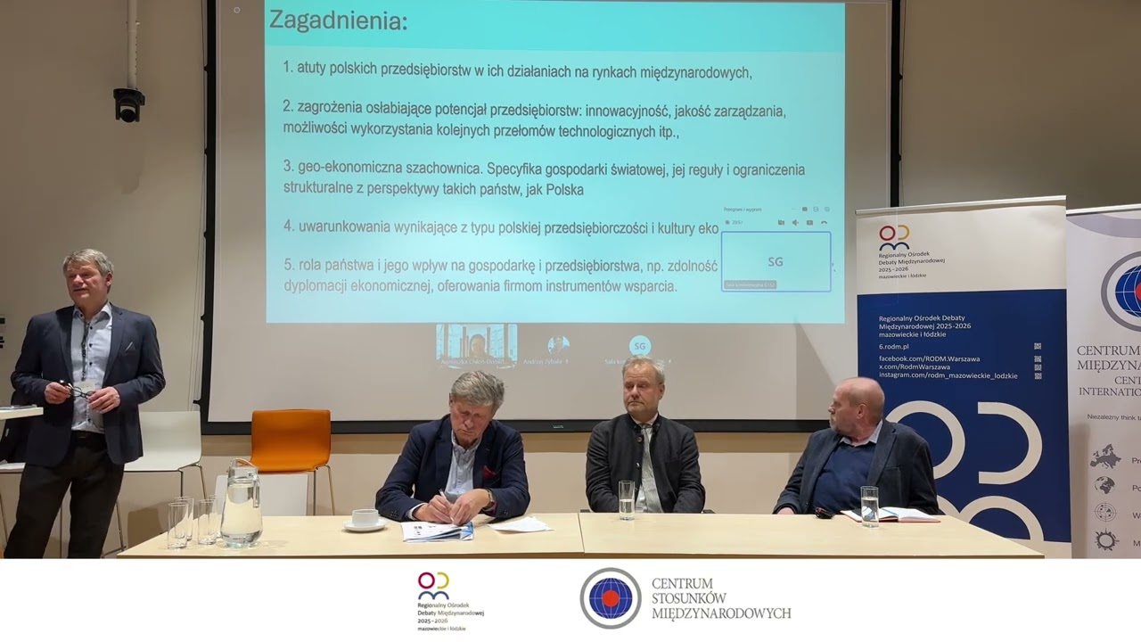 Wygrani i przegrani. Miejsce Polski w realiach wojen ekonomicznych na świecie | Debata RODM i CSM