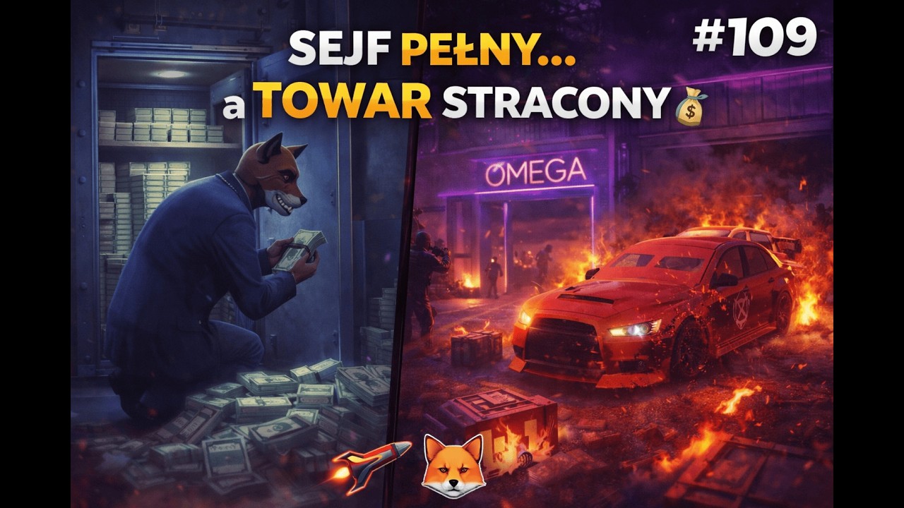 GTA 5 Online Legacy #109 -  Pan Lisek | SEJF PEŁNY… a TOWAR STRACONY 💸!