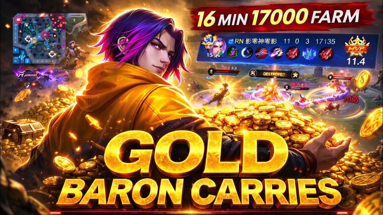 16 Min 17K Gold – I Solo Carried as Global #1 Ling (MLBB)