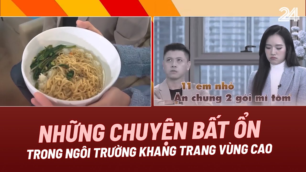 Bữa ăn, sách vở, giấy vệ sinh, những chuyện bất ổn tại trường PTDTBT tiểu học Hoàng Thu Phố 1| VTV24